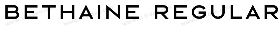 Bethaine Regular字体转换